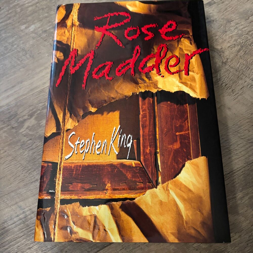 Rose Madder Stephen King 1995 First Edition First Print Viking Hardcover Horror